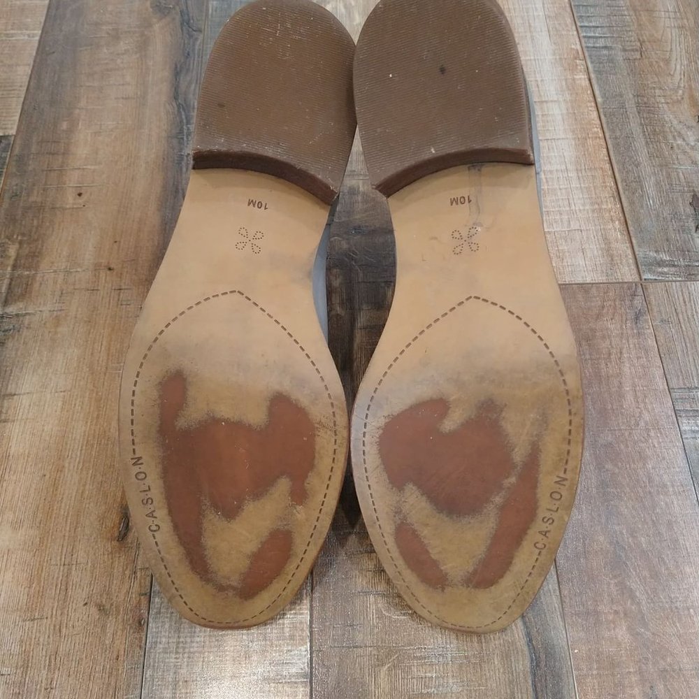 Caslon Women's Brenna Leather Water Resistant Booties - Picture 9 of 9